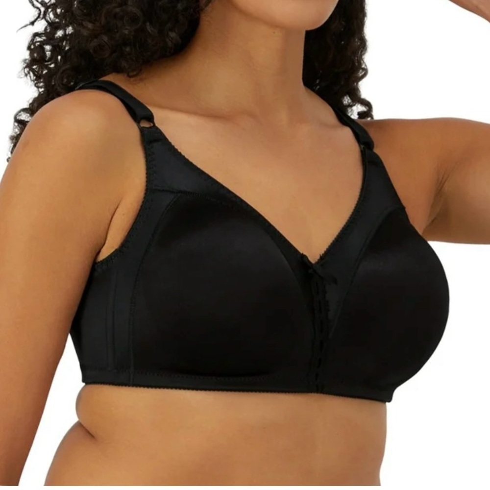 Bali Women's Beautifully You Tailored Wireless Black Bra Size 38D